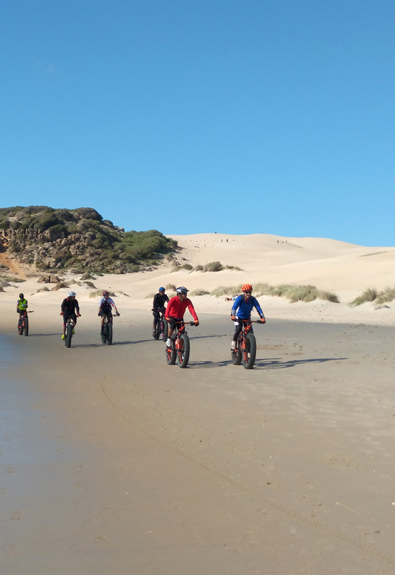 Customized fat bike tours and holiday packages in Cadiz, Spain